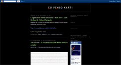 Desktop Screenshot of eupensokart.blogspot.com