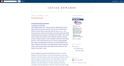 Desktop Screenshot of cruiserewards.blogspot.com