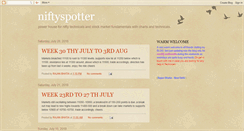 Desktop Screenshot of niftyspotter.blogspot.com