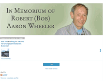 Tablet Screenshot of bobwheelermemoriam.blogspot.com