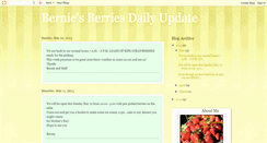 Desktop Screenshot of berniesberries.blogspot.com