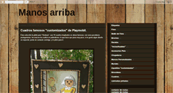Desktop Screenshot of manosarribaestoesunatracon.blogspot.com
