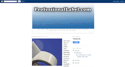 Desktop Screenshot of professionallabel.blogspot.com