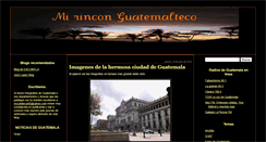 Desktop Screenshot of mirinconguatemalteco.blogspot.com