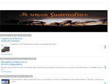 Tablet Screenshot of mirinconguatemalteco.blogspot.com