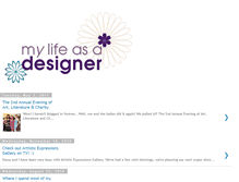 Tablet Screenshot of mylifeasadesigner.blogspot.com