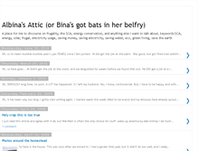 Tablet Screenshot of albinasattic.blogspot.com