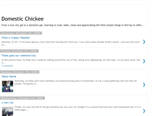 Tablet Screenshot of domesticchickee.blogspot.com