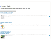 Tablet Screenshot of ciudadtech.blogspot.com