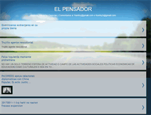 Tablet Screenshot of elpensador20000.blogspot.com
