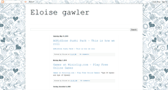 Desktop Screenshot of eloisegawler.blogspot.com