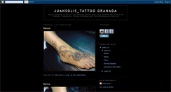 Desktop Screenshot of juansolistattoogranada.blogspot.com