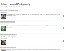 Tablet Screenshot of kristenhowardphotography.blogspot.com