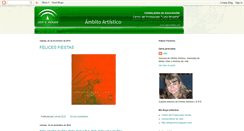 Desktop Screenshot of ambitoartistico.blogspot.com