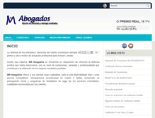Tablet Screenshot of mrabogadosgi.blogspot.com