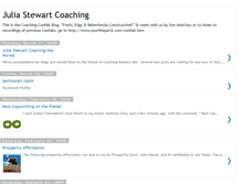 Tablet Screenshot of juliastewart.blogspot.com