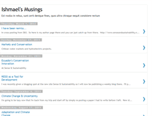 Tablet Screenshot of ishmaelsmusings.blogspot.com