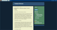 Desktop Screenshot of footballdirector.blogspot.com