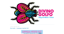 Desktop Screenshot of divinogolfo.blogspot.com