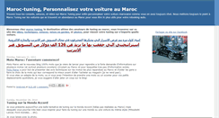 Desktop Screenshot of maroc-tuning.blogspot.com