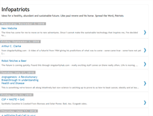 Tablet Screenshot of infopatriots.blogspot.com