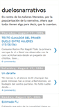 Mobile Screenshot of duelosnarrativos.blogspot.com