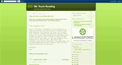 Desktop Screenshot of langsfordcenter.blogspot.com