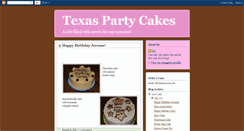 Desktop Screenshot of dawnellescakes.blogspot.com