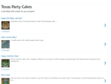 Tablet Screenshot of dawnellescakes.blogspot.com