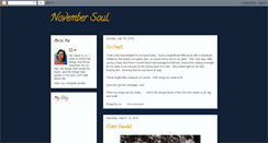 Desktop Screenshot of miznovembersoul.blogspot.com