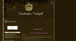 Desktop Screenshot of dandzation-fantasia.blogspot.com