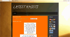 Desktop Screenshot of chandan-khisti.blogspot.com