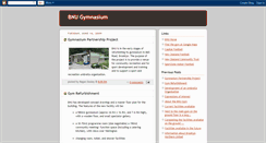 Desktop Screenshot of bnugym.blogspot.com