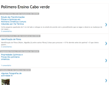 Tablet Screenshot of polimeros-ensino-cabo-verde.blogspot.com