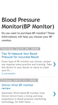 Mobile Screenshot of bp-monitor-review.blogspot.com