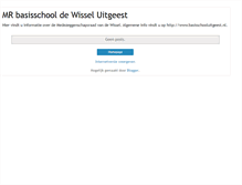 Tablet Screenshot of mrdewisseluitgeest.blogspot.com