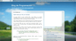 Desktop Screenshot of blogdeprogramacion.blogspot.com