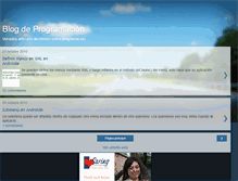 Tablet Screenshot of blogdeprogramacion.blogspot.com