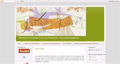 Desktop Screenshot of instrumentario.blogspot.com