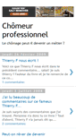 Mobile Screenshot of chomeur-professionnel.blogspot.com