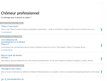 Tablet Screenshot of chomeur-professionnel.blogspot.com
