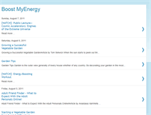 Tablet Screenshot of boostmyenergy.blogspot.com