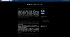 Desktop Screenshot of aeronautica-sa.blogspot.com