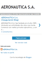Mobile Screenshot of aeronautica-sa.blogspot.com