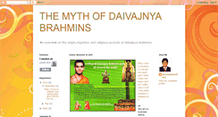 Desktop Screenshot of daivajnasamaj.blogspot.com