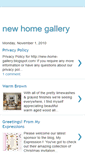 Mobile Screenshot of new-home-gallery.blogspot.com