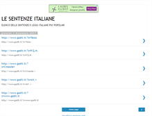 Tablet Screenshot of lesentenze.blogspot.com