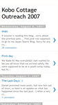 Mobile Screenshot of kobo2007.blogspot.com
