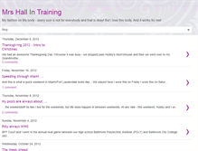 Tablet Screenshot of mrshall-intraining.blogspot.com