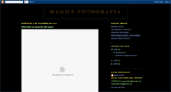 Desktop Screenshot of magmafotos.blogspot.com